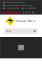 Mobile Screenshot of discovermatrix.com